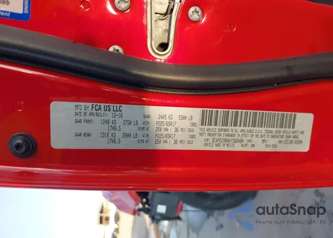 2017 Dodge Journey Se z USA, uszkodzony, nr VIN 3C4PDCABXHT568484